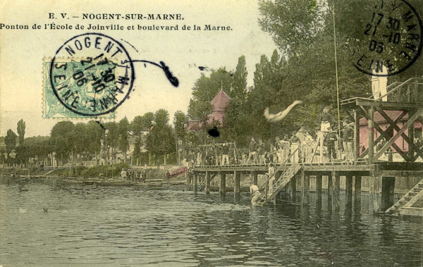 Plongeon dans la Marne