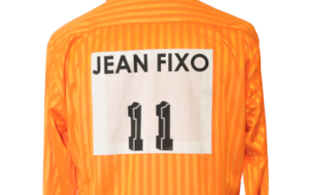 étiquette de chemise de la marque Jean Fixo