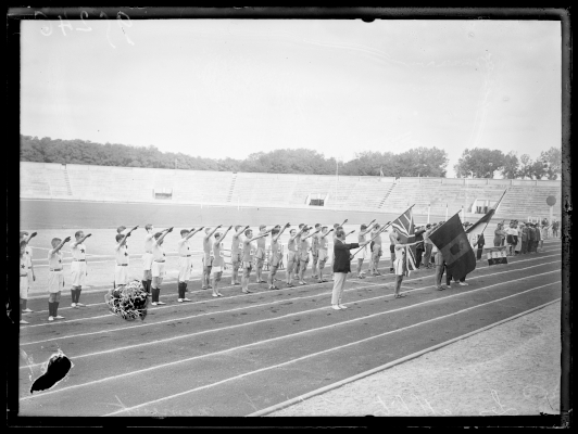 Serment lors des Jeux Silencieux de 1924