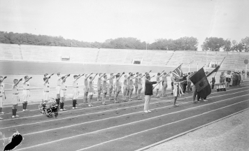 Serment lors des Jeux Silencieux de 1924