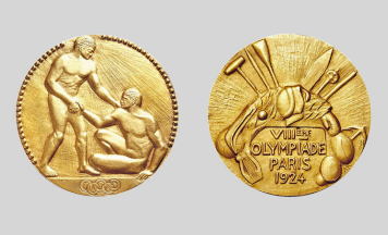 Médailles d’or des Jeux de la VIIIème Olympiade, Paris (1924)