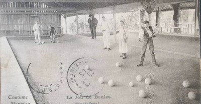 Partie de boules nantaises 