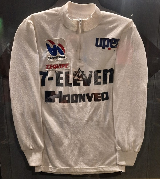 Maillot blanc du meilleur jeune de moins de 25 ans, Raul Alcala 1987