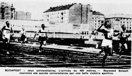 Budapest : 19 Août 1935 : Jeux Universitaires